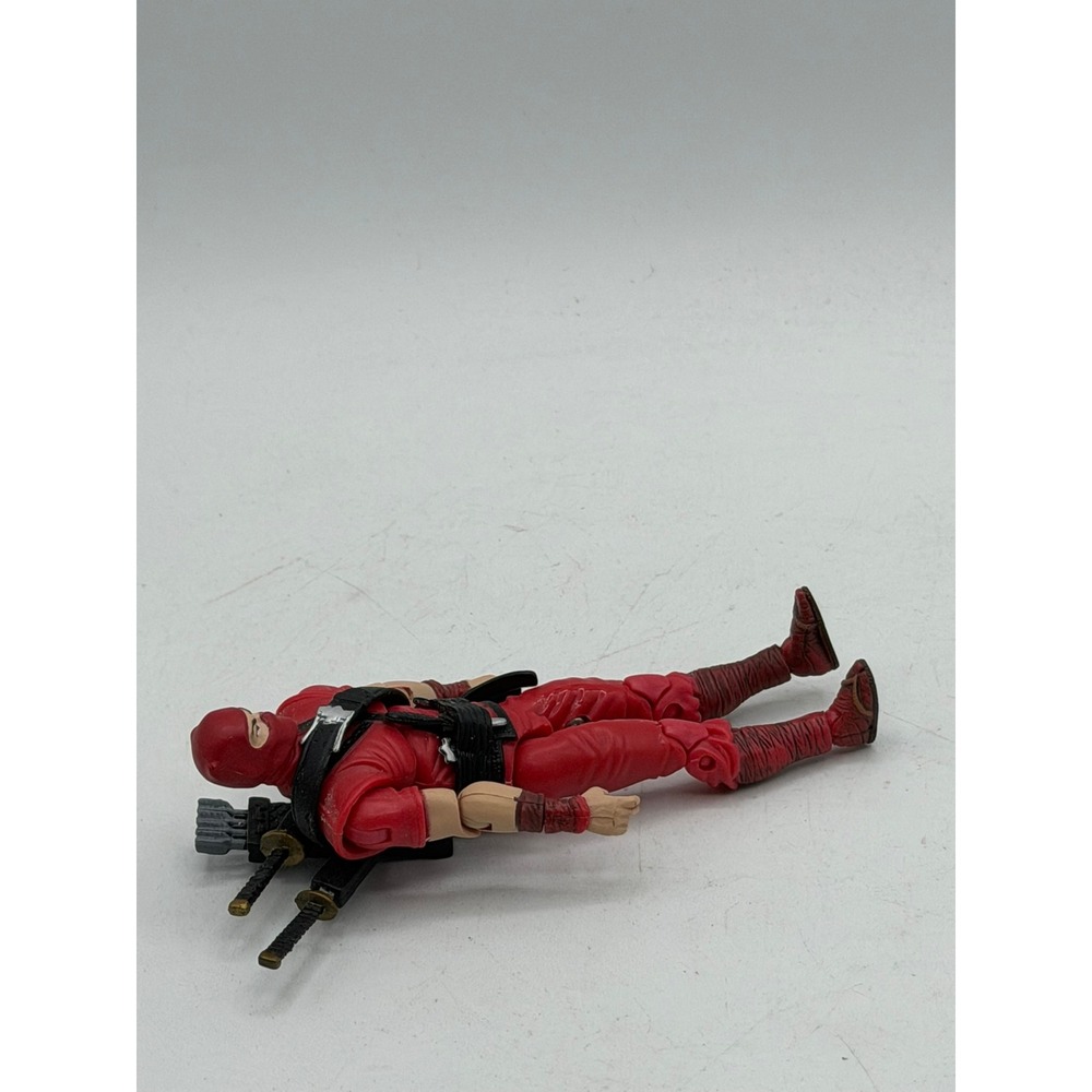 2007 G.I. Joe 25th Anniversary Red Ninja v2 100% Complete Stand Hasbro 3.75" - Picture 8 of 16